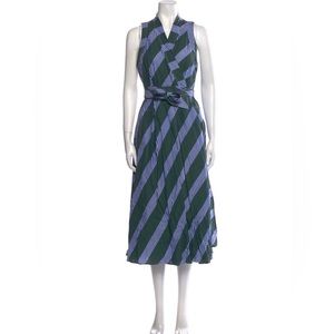 AUTHENTIC Tory Burch Overprinted Wrap Dress Size 14